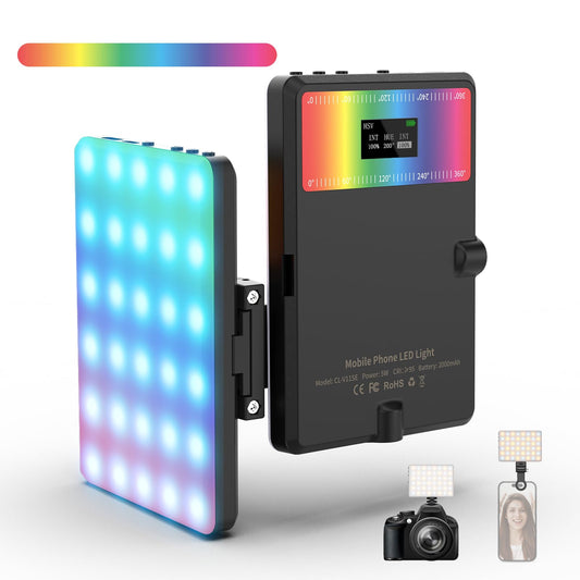 LED-M1SE Professional Photography light RGB & Bi 360-Color LED Video light